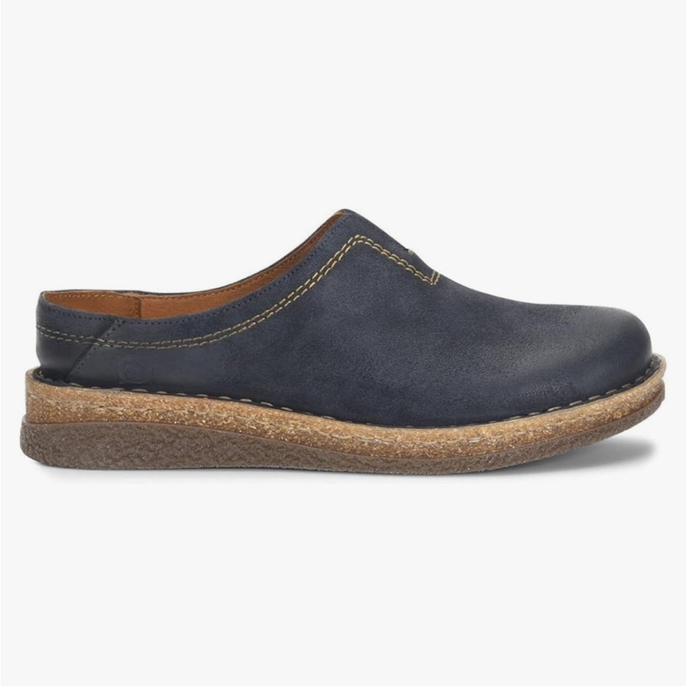 Clarks Dark Blue Slip-On Shoes